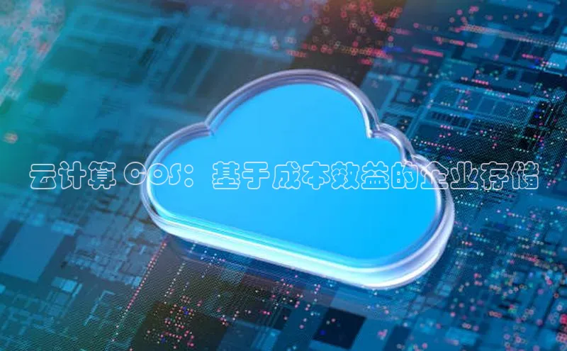 28圈.ccmpc29官网版下载云创智行云计算 COS：基于成本效益的企业存储