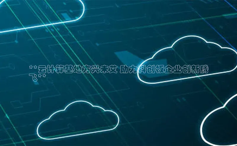 加拿大28圈预测准确率高的轻美电器**云计算基地方兴未艾 助力科创板企业创新腾
飞**