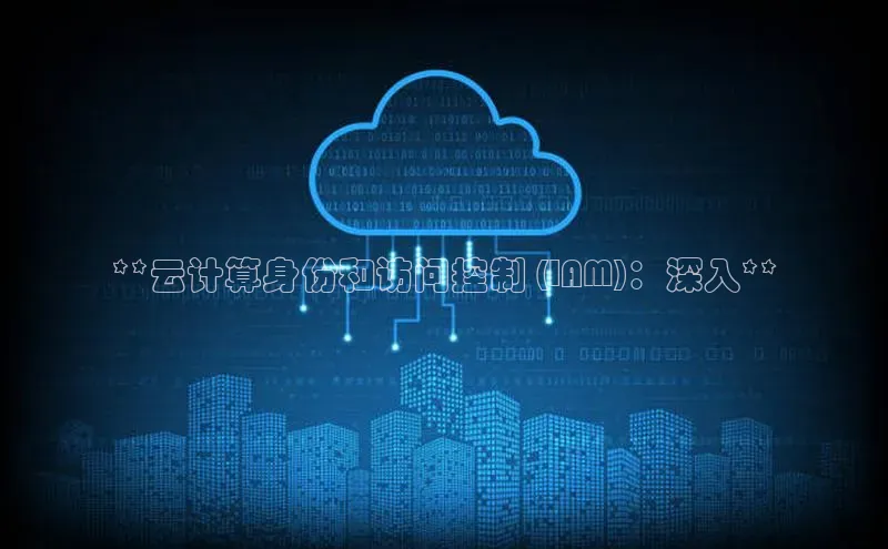 加拿大28圈合法吗百度取证**云计算身份和访问控制 (IAM)：深入**
