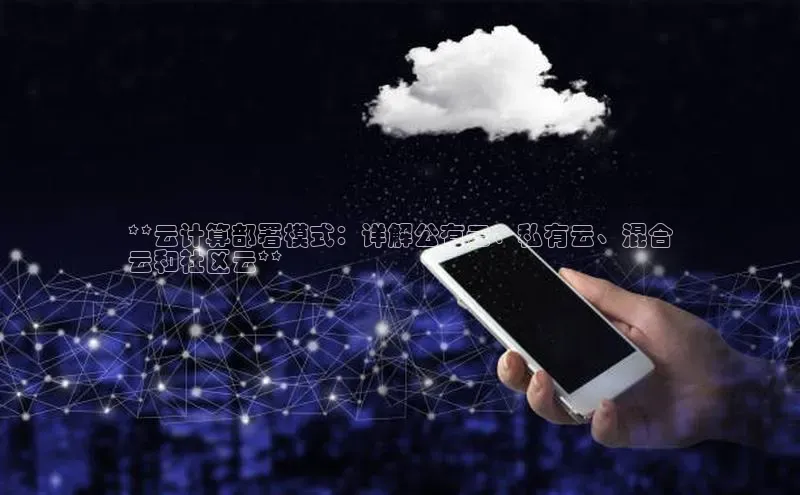 28圈app注册地址百度翻译App**云计算部署模式：详解公有云、私有云、混合
云和社区云**